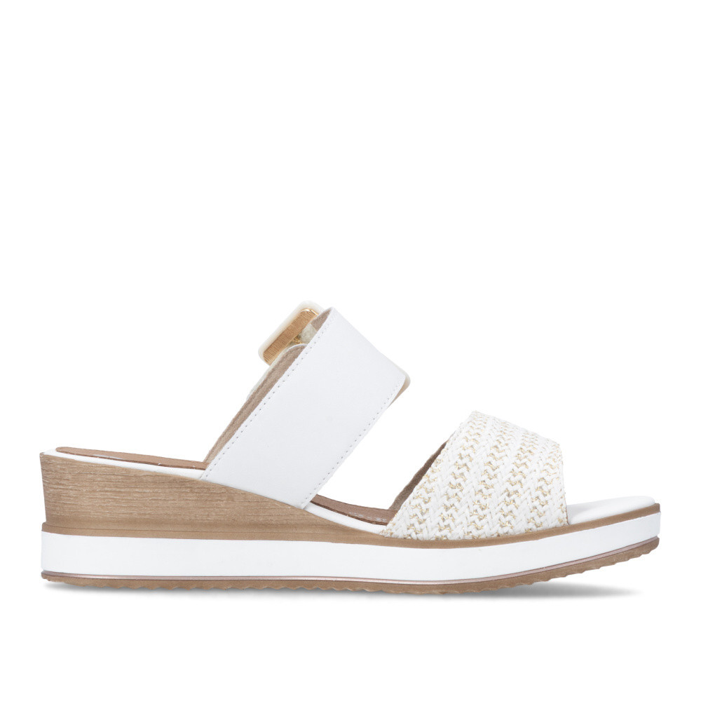 detail Dámské nazouváky REMONTE D6463-80   WHITE COMBINATION   F/S6