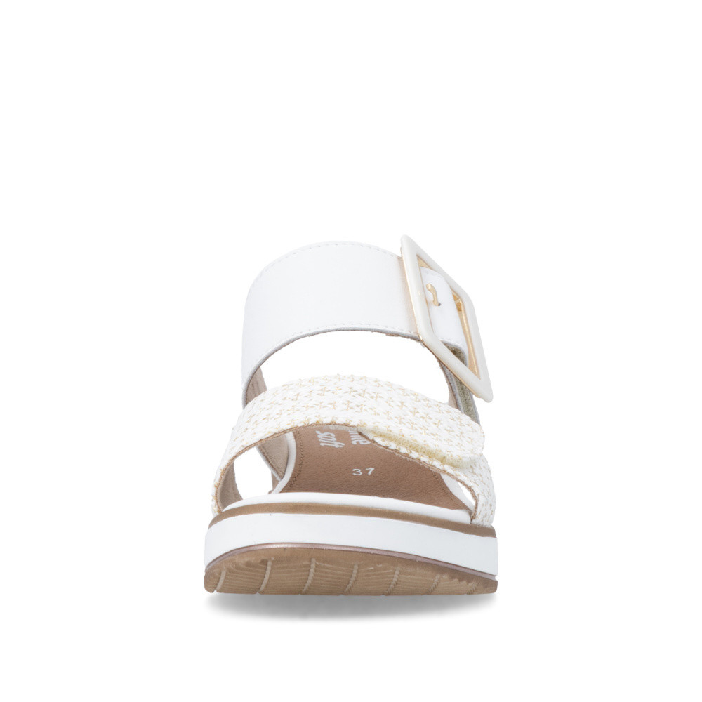 detail Dámské nazouváky REMONTE D6463-80   WHITE COMBINATION   F/S6