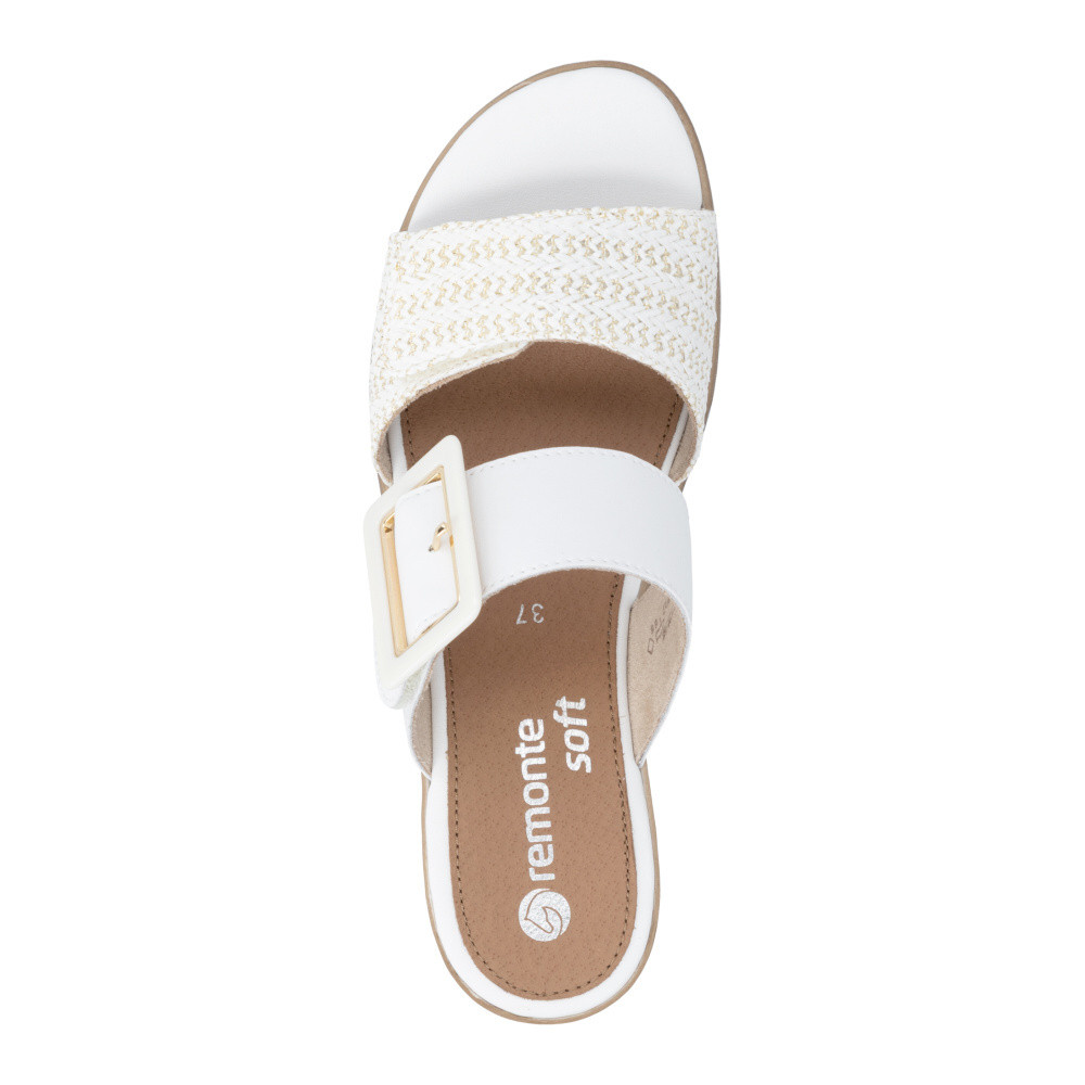 detail Dámské nazouváky REMONTE D6463-80   WHITE COMBINATION   F/S6