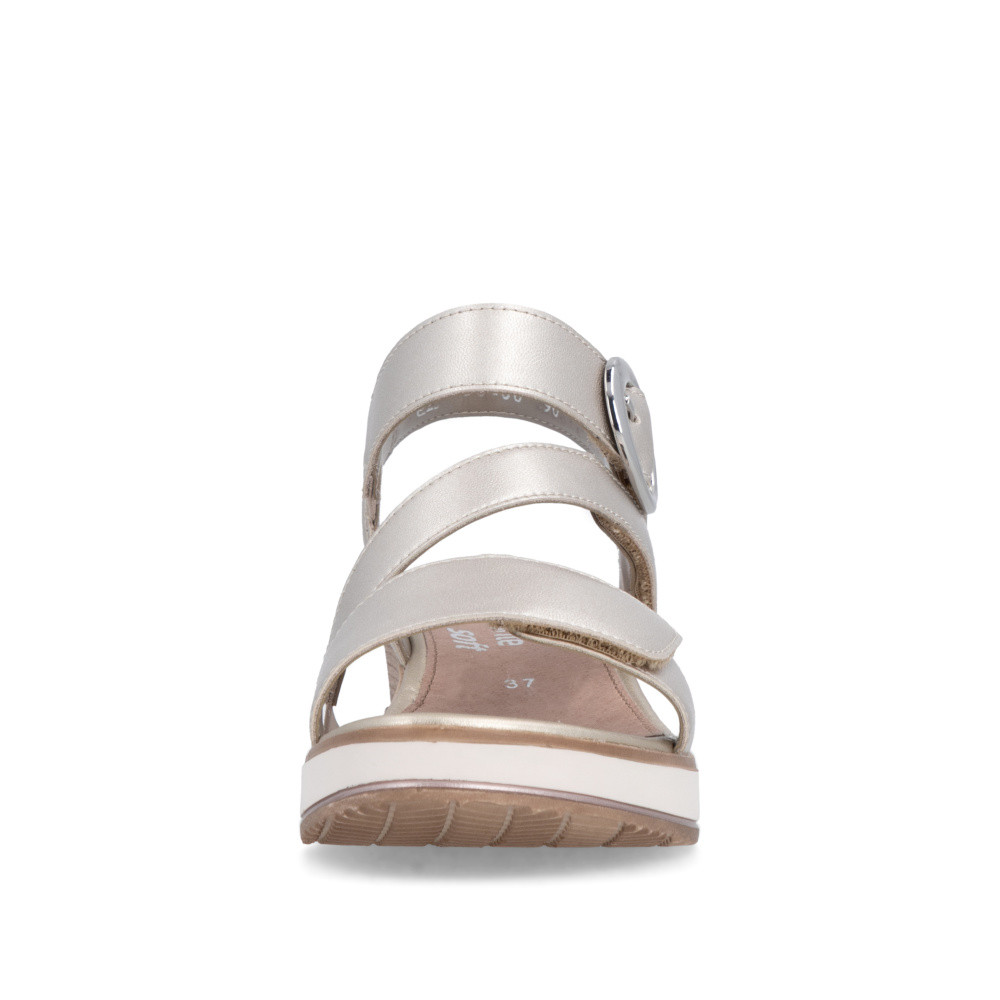 detail Dámské sandály REMONTE D6466-90 zlatá S6