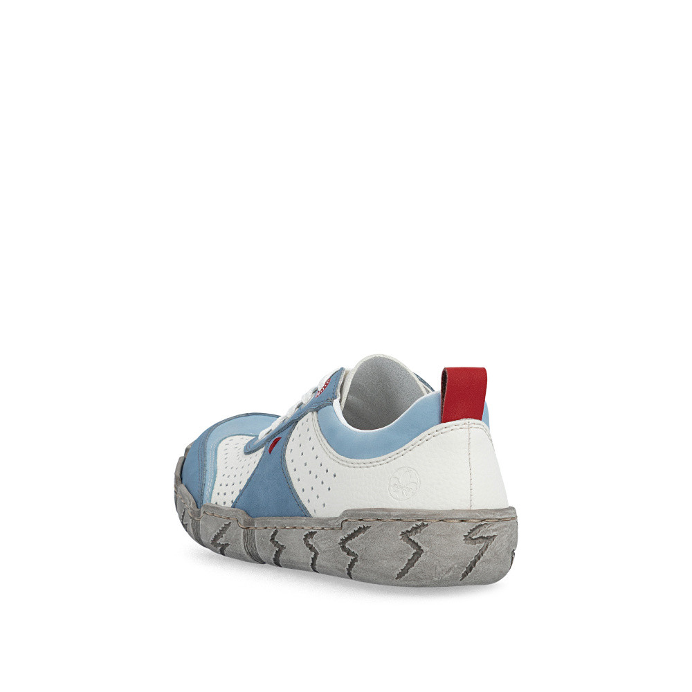 detail Dámské polobotky RIEKER L0307-80 bílá S6