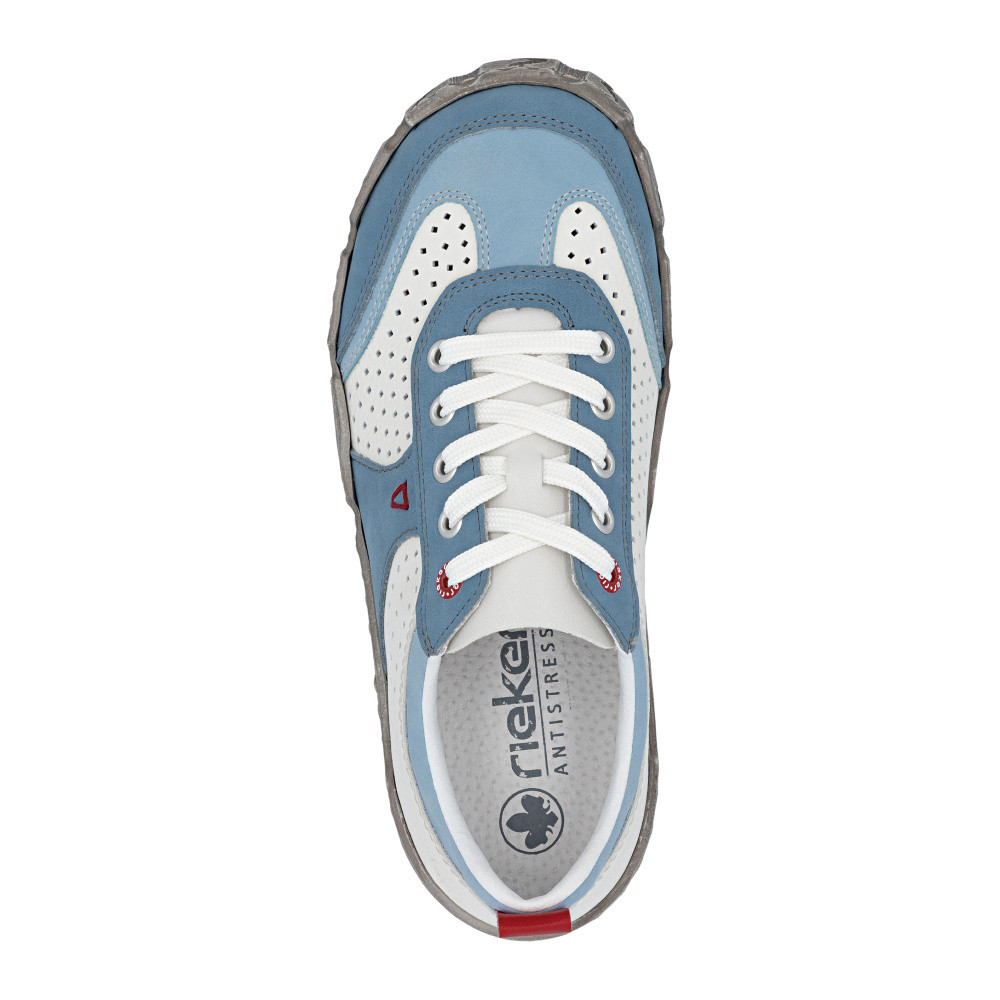 detail Dámské polobotky RIEKER L0307-80 bílá S6