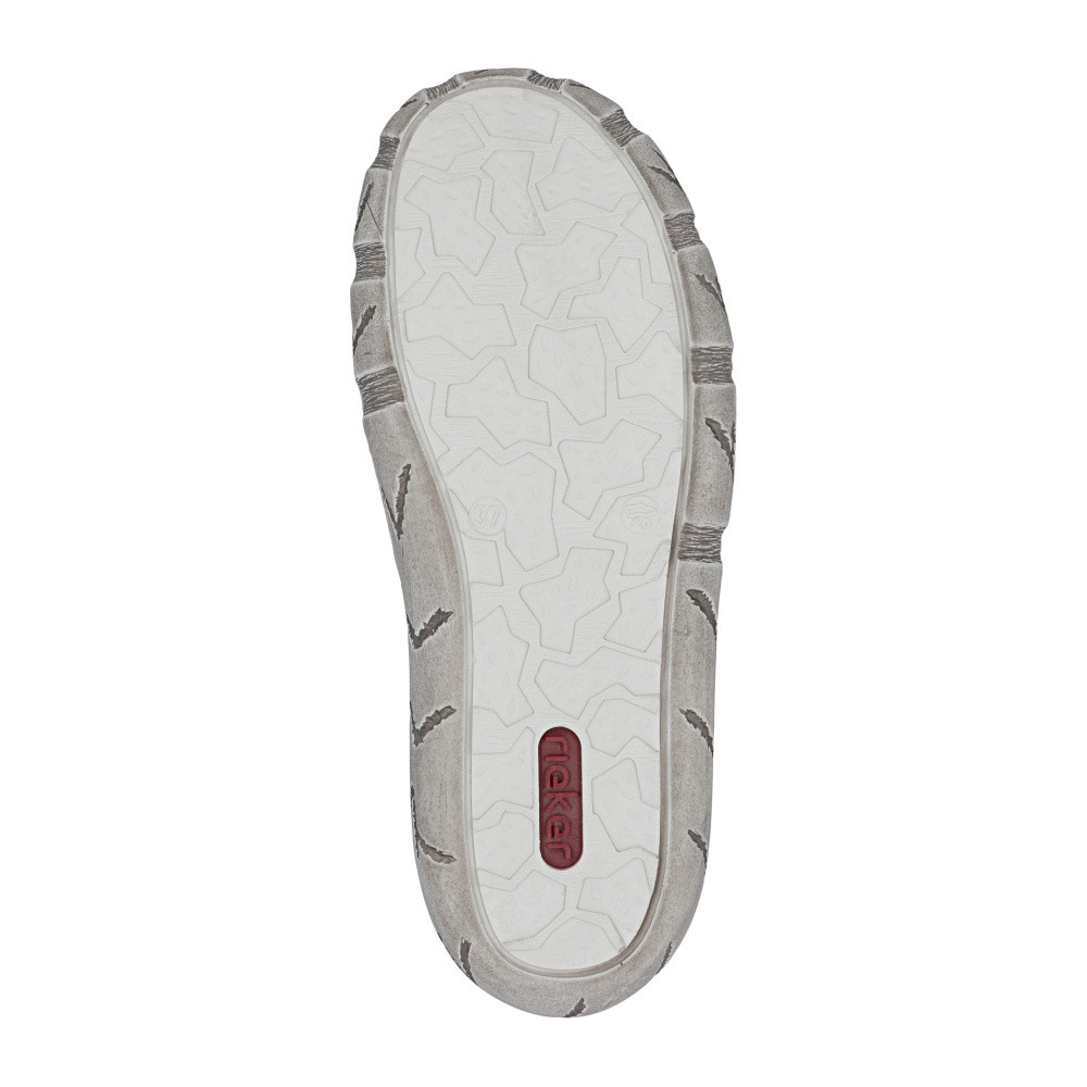 detail Dámské polobotky RIEKER L0307-80 bílá S6