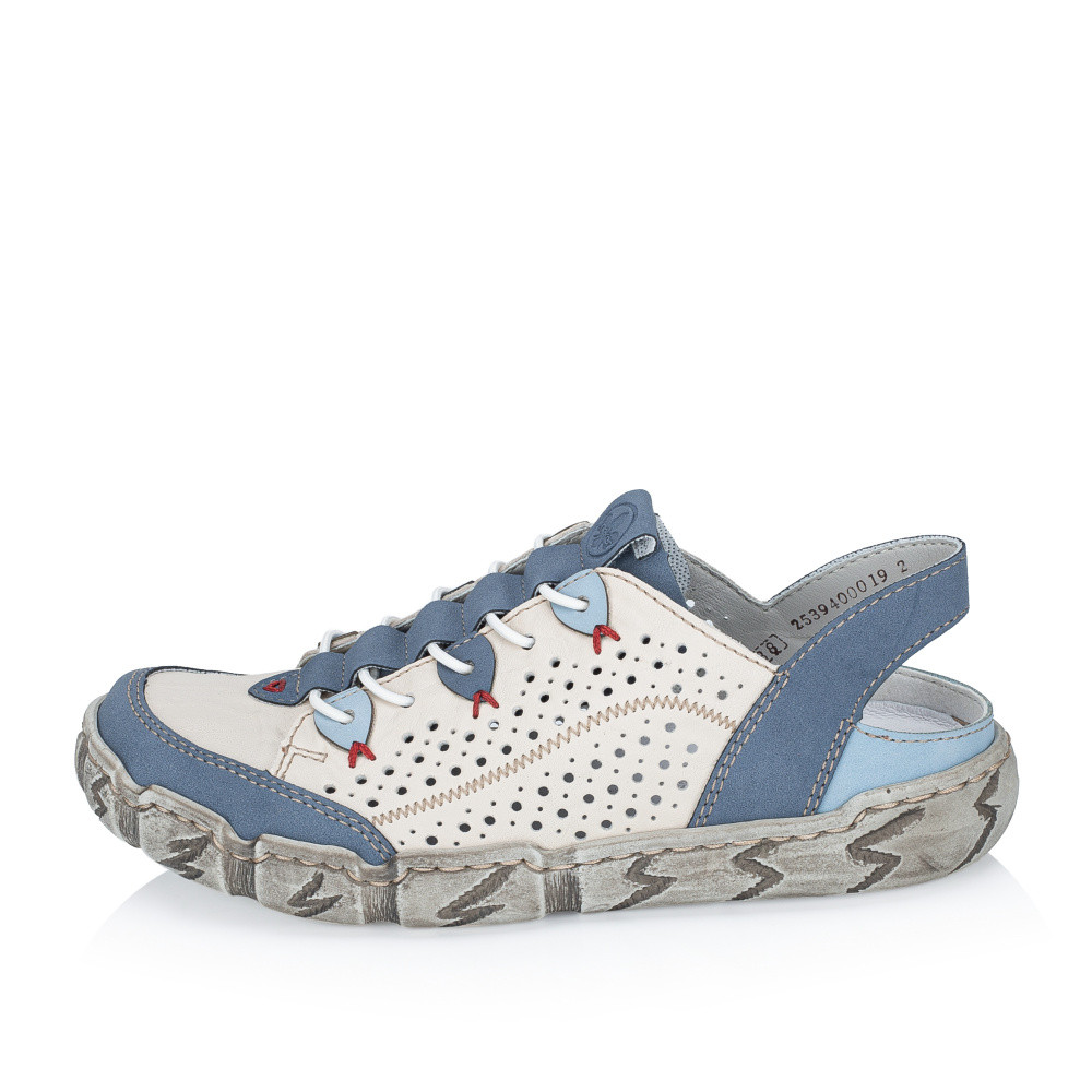 detail Dámské sandály RIEKER L0375-91 béžová S6