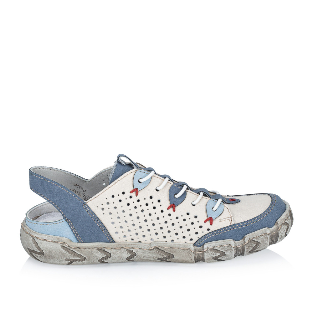 detail Dámské sandály RIEKER L0375-91 béžová S6