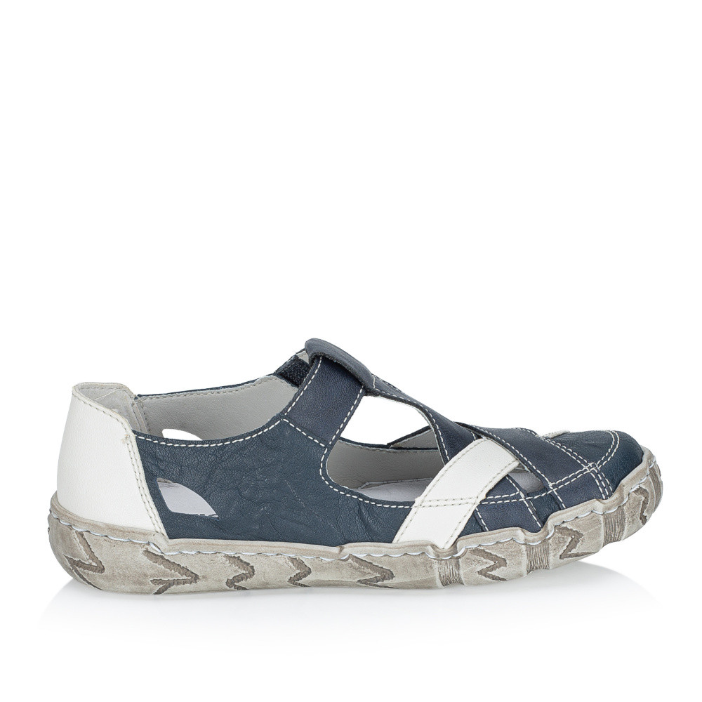 detail Dámské sandály RIEKER L0378-14 modrá S6