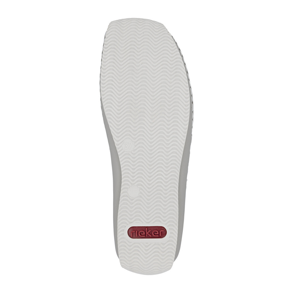 detail Dámské polobotky RIEKER L1722-80 bílá S6