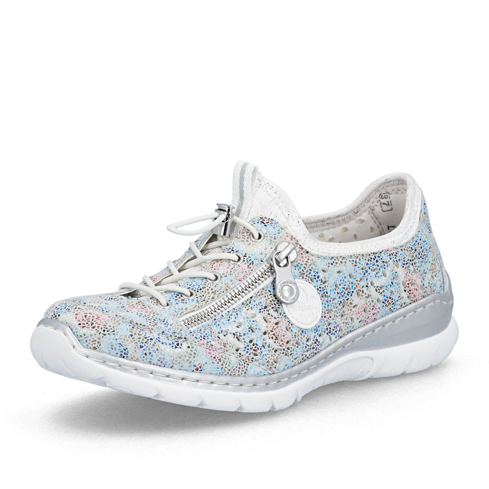 detail Dámské polobotky RIEKER L3252-91 modrá S6