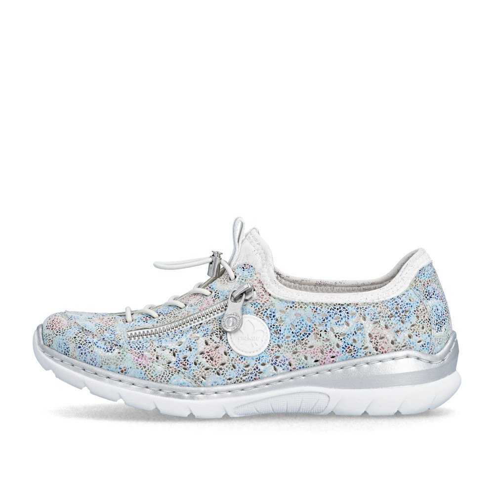 detail Dámské polobotky RIEKER L3252-91 modrá S6