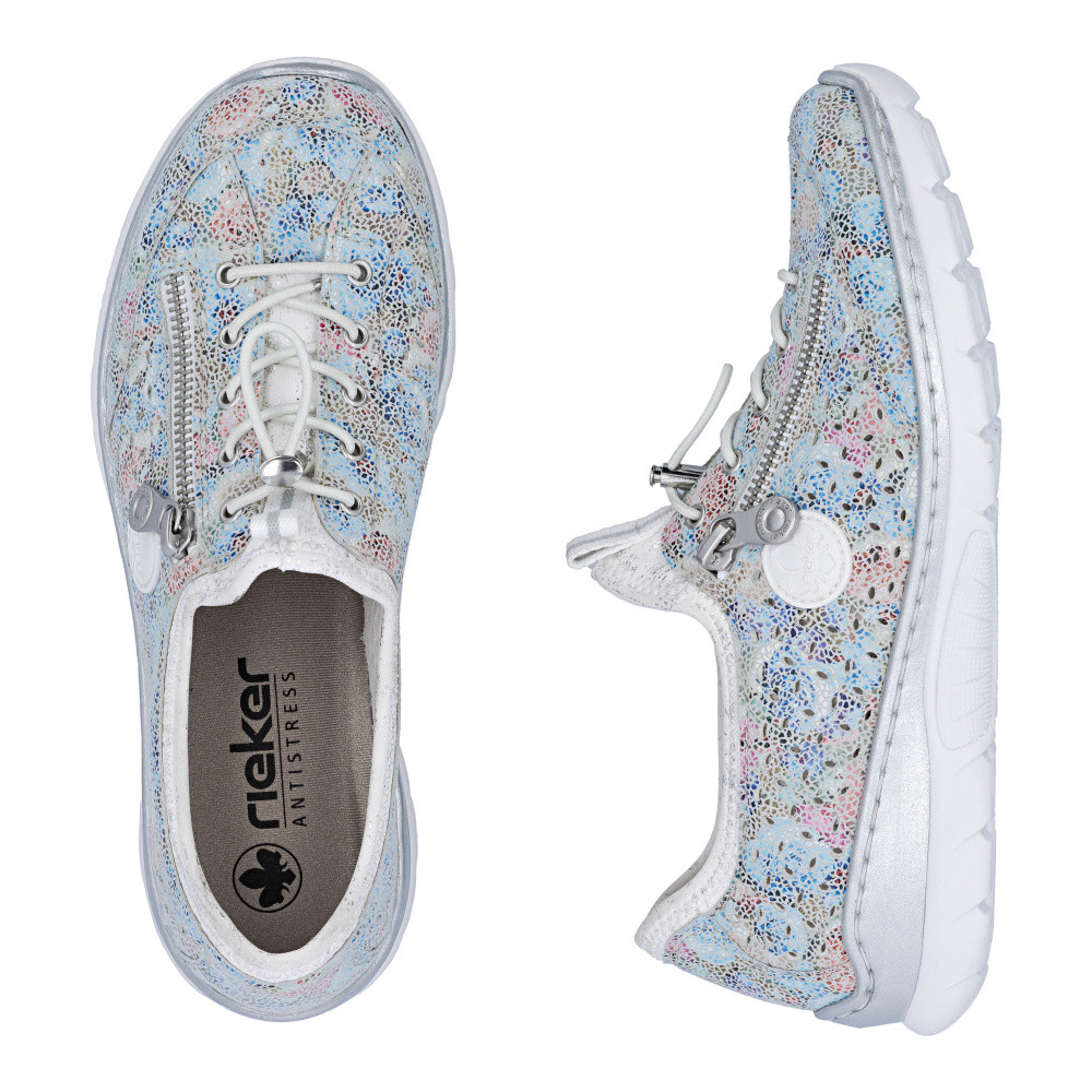 detail Dámské polobotky RIEKER L3252-91 modrá S6