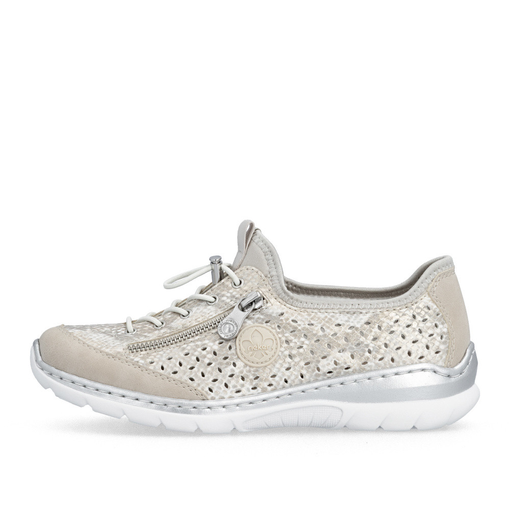 detail Dámské polobotky RIEKER L3252-92 béžová S6