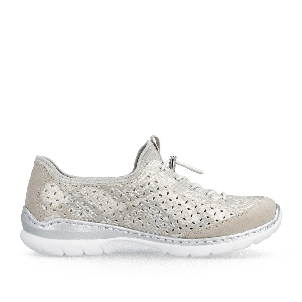 detail Dámské polobotky RIEKER L3252-92 béžová S6