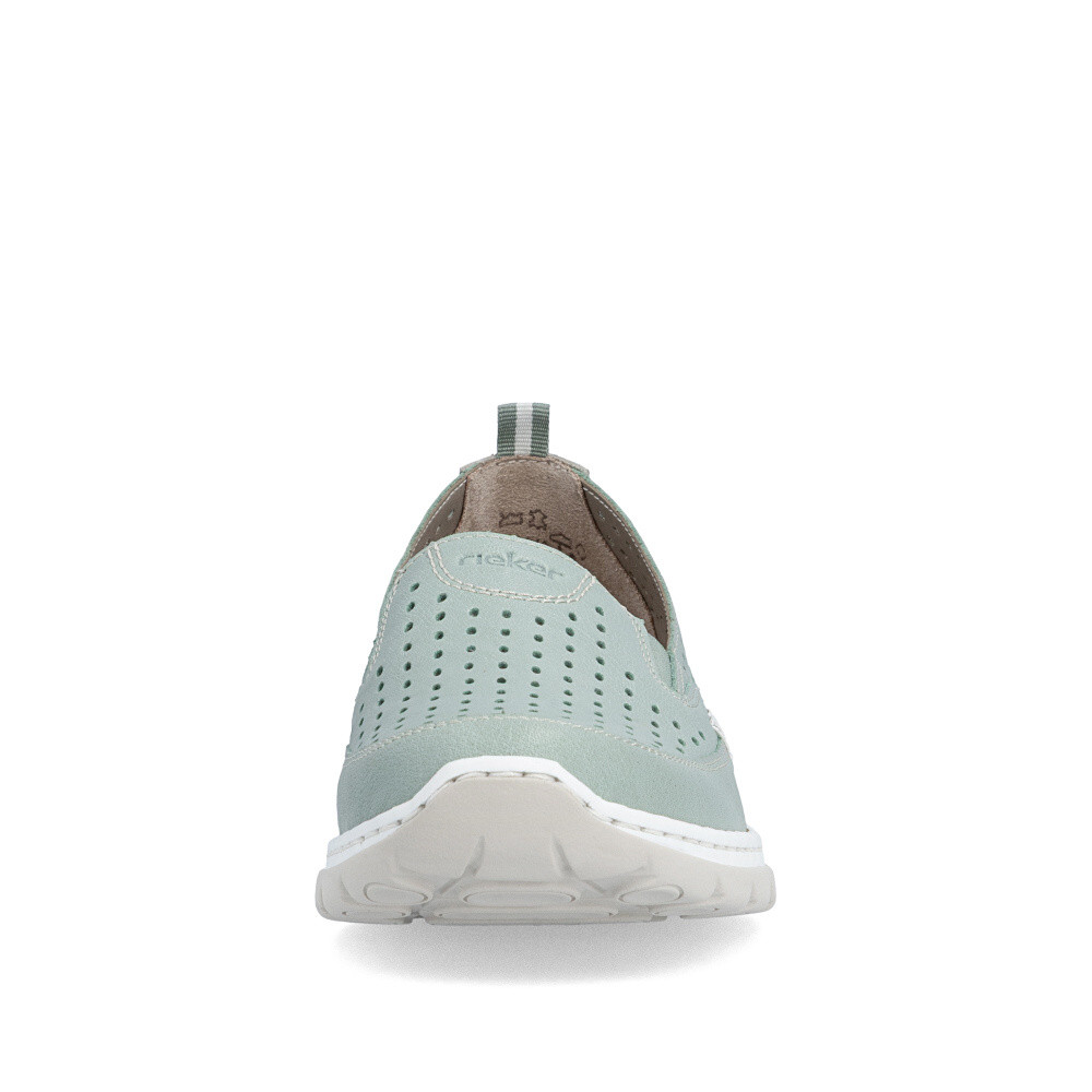 detail Dámske mokasíny RIEKER L32F4-52 zelená S6