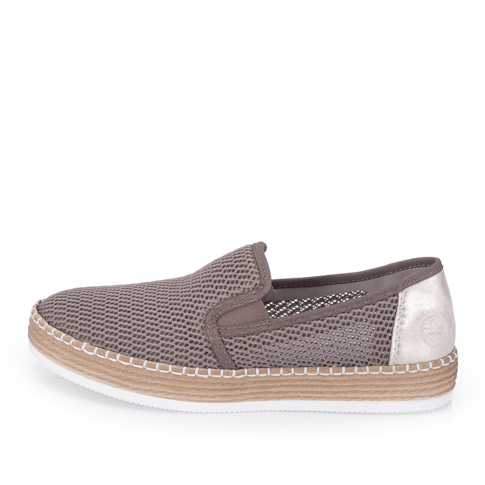 detail Dámské mokasíny RIEKER L7873-64 hnědá S6