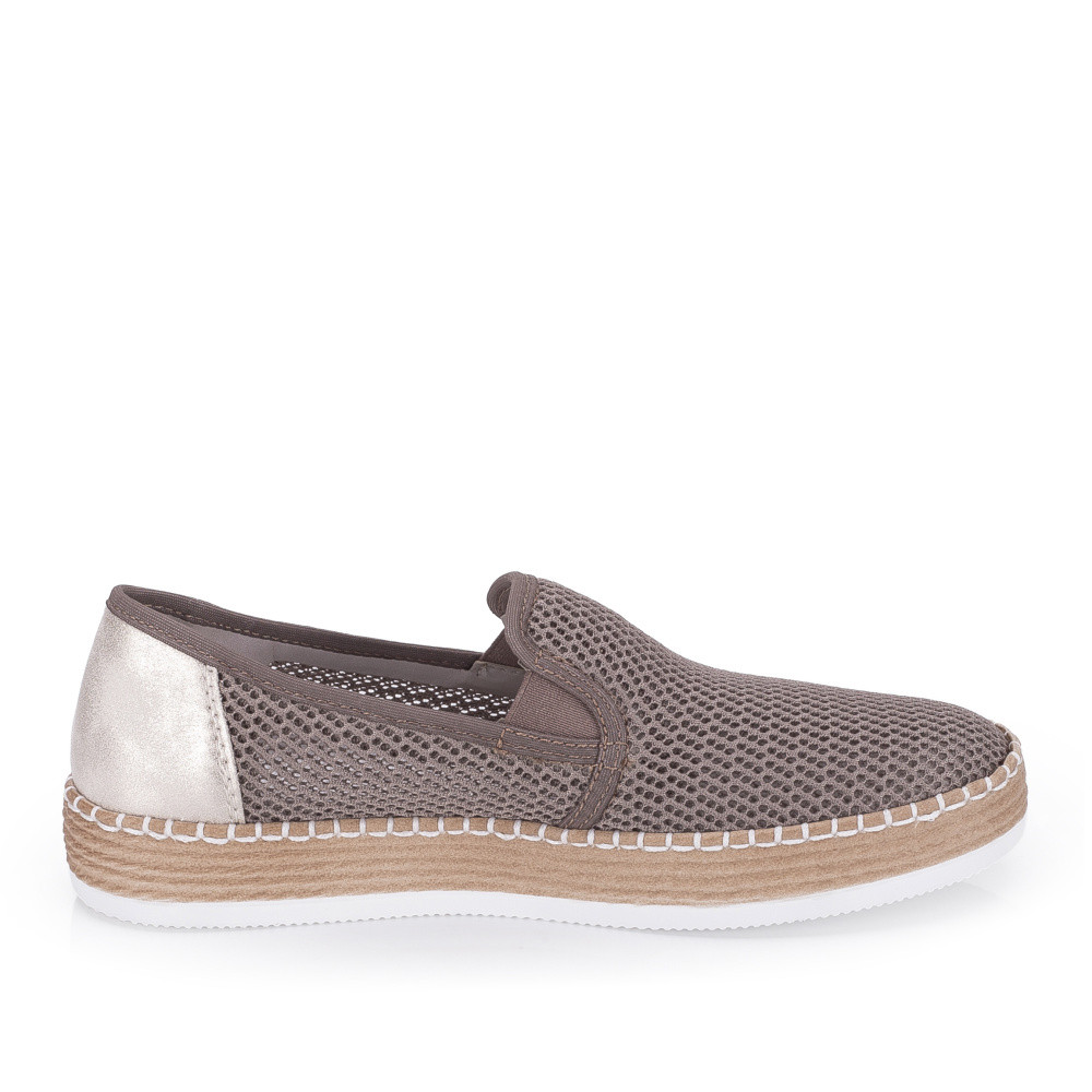 detail Dámské mokasíny RIEKER L7873-64 hnědá S6