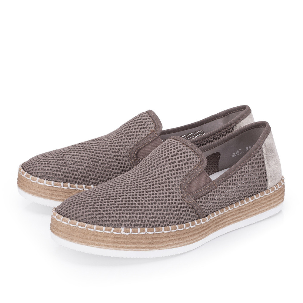 detail Dámské mokasíny RIEKER L7873-64 hnědá S6