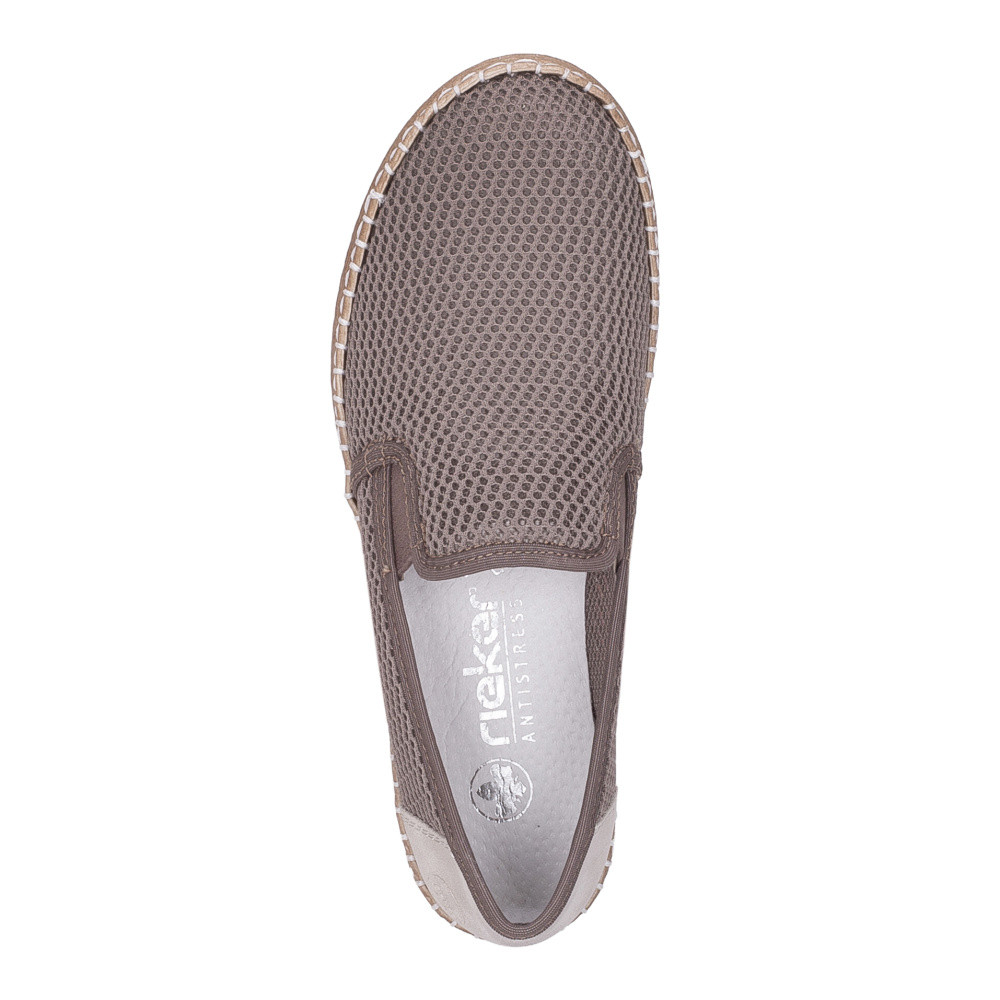 detail Dámské mokasíny RIEKER L7873-64 hnědá S6