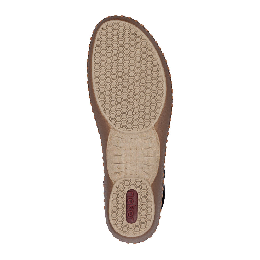 detail Dámské sandály RIEKER M1655-34 červená S6