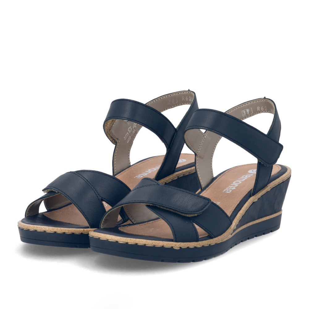 detail Dámské sandály REMONTE R6252-16 modrá S6