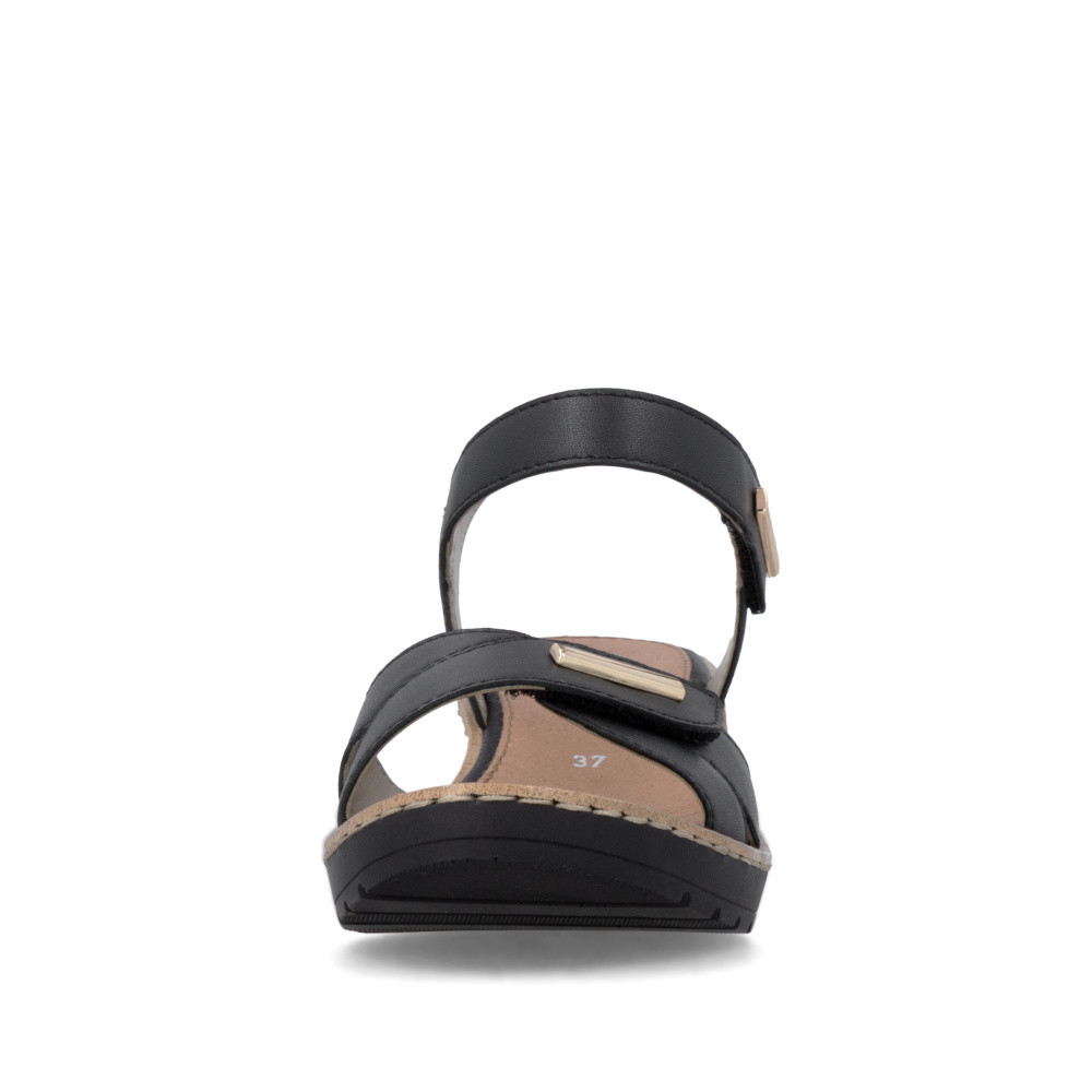 detail Dámské sandály REMONTE R6266-01 černá S6