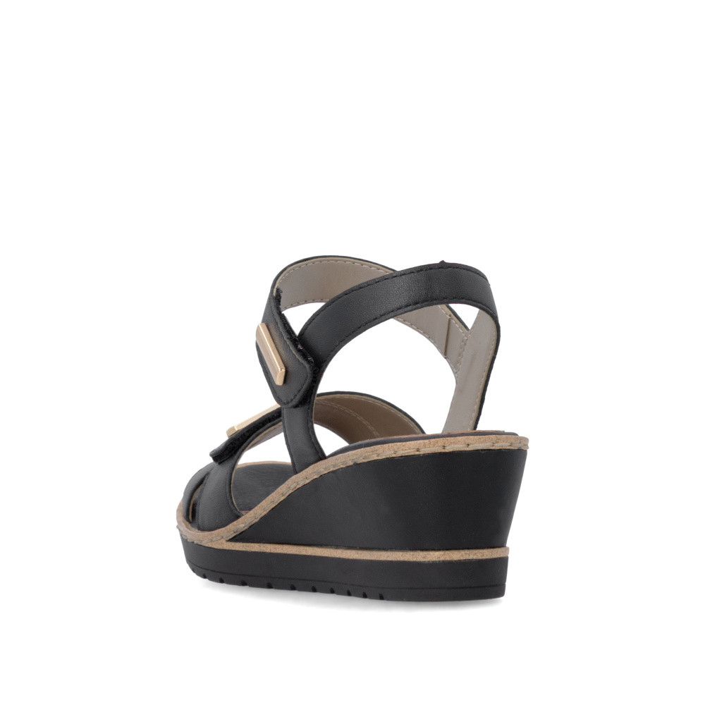 detail Dámské sandály REMONTE R6266-01 černá S6