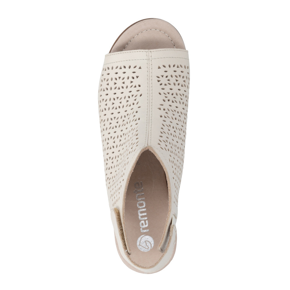 detail Dámské sandály REMONTE R8777-60 béžová S6