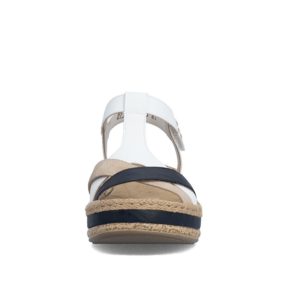 detail Dámské sandály RIEKER V0919-81 bílá S6