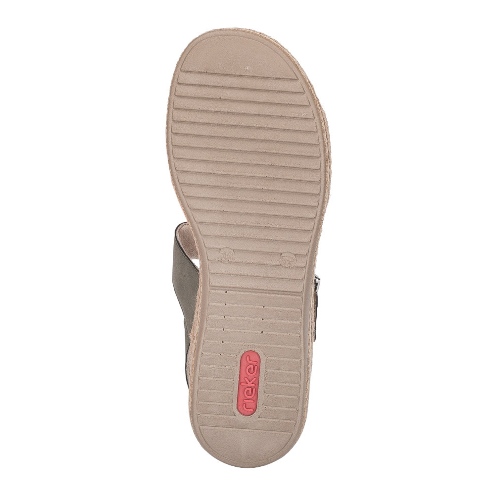 detail Dámské sandály RIEKER V0951-54 zelená S6