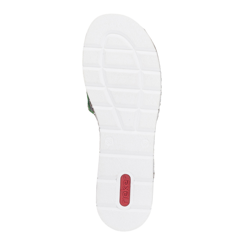 detail Dámské sandály RIEKER V1241-92 zelená S6