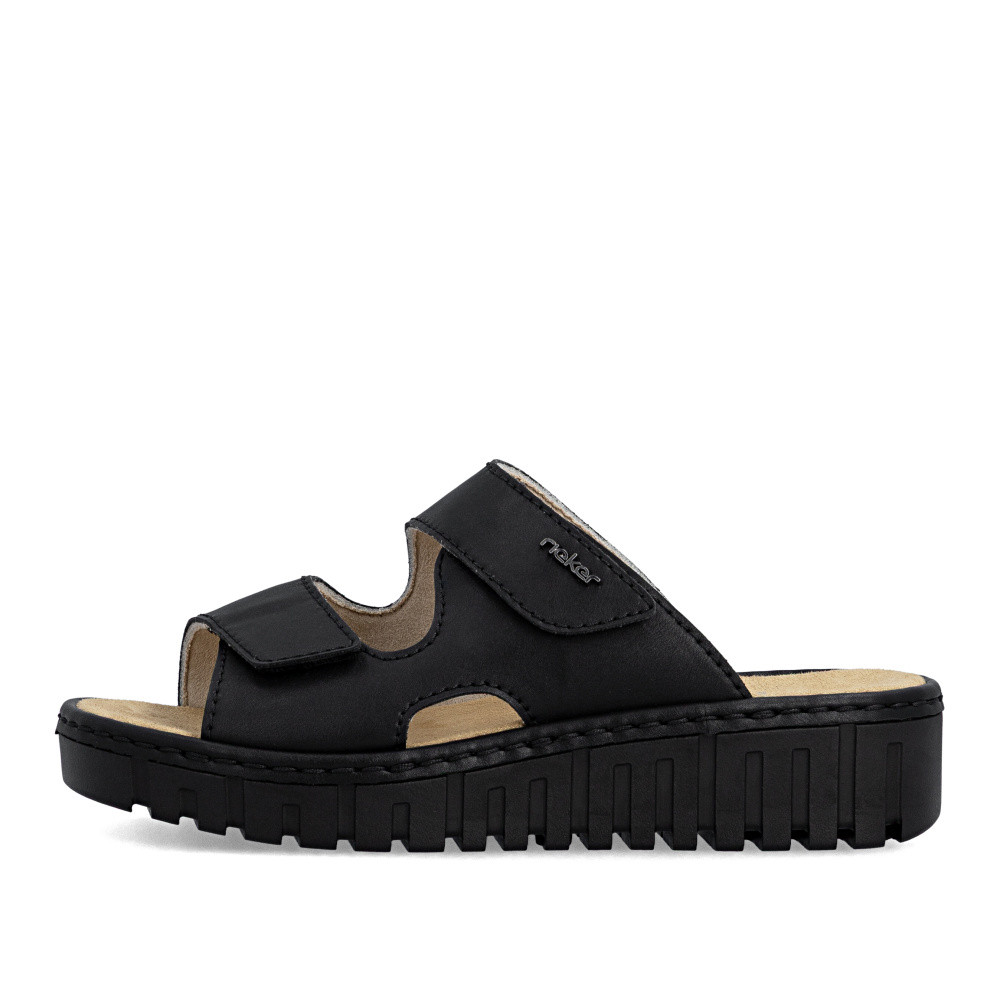 detail Dámské nazouváky RIEKER V1392-00 černá S6