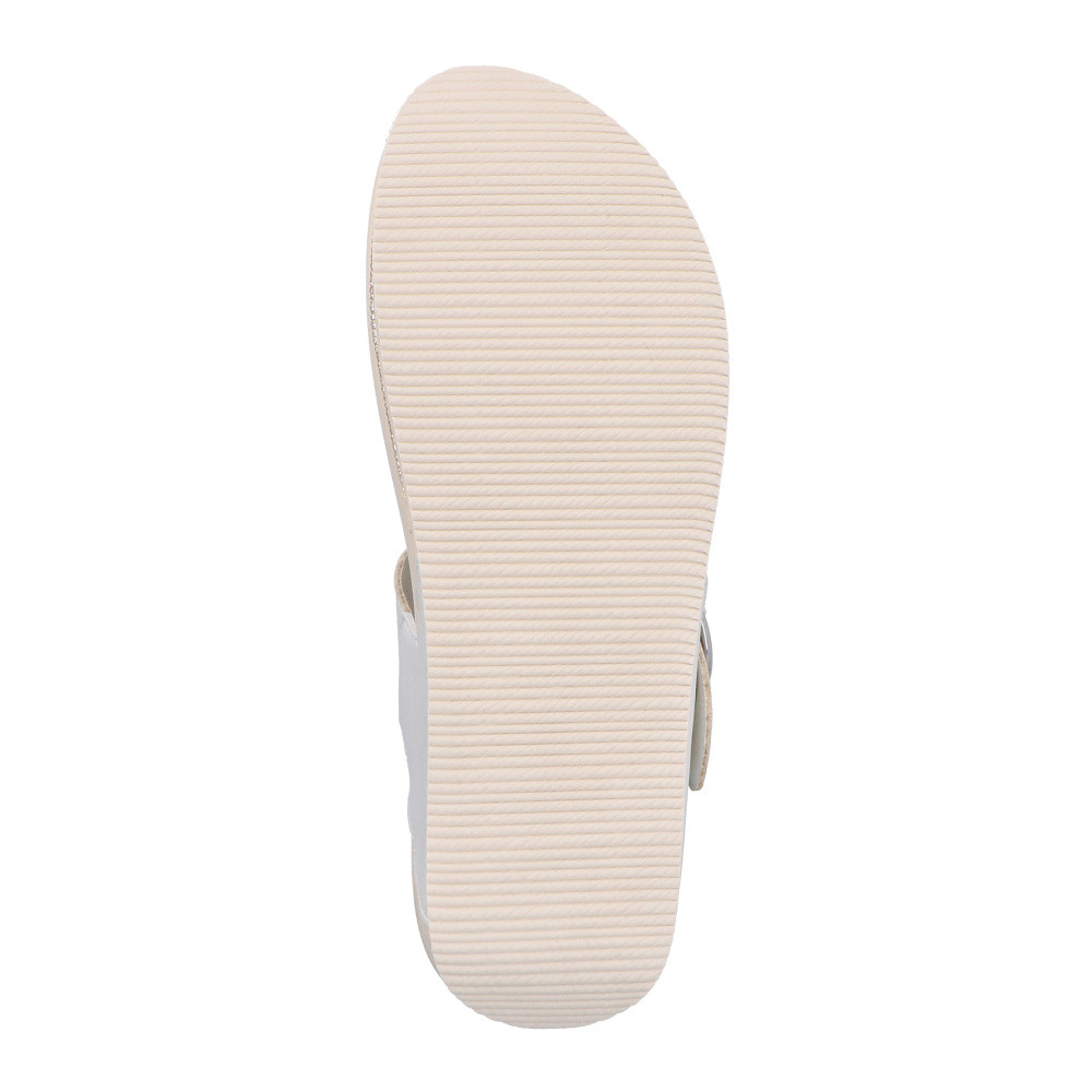 detail Dámské žabky RIEKER V1461-90 stříbrná S6