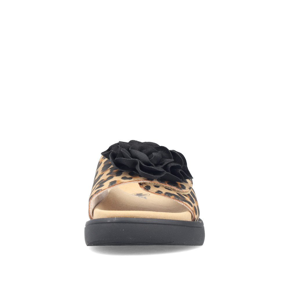 detail Dámské nazouváky RIEKER V1562-60 béžová S6