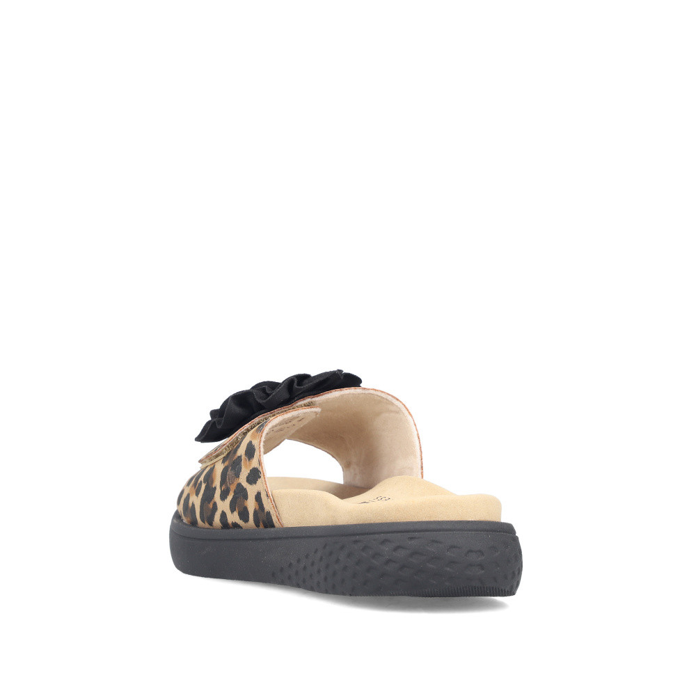 detail Dámské nazouváky RIEKER V1562-60 béžová S6