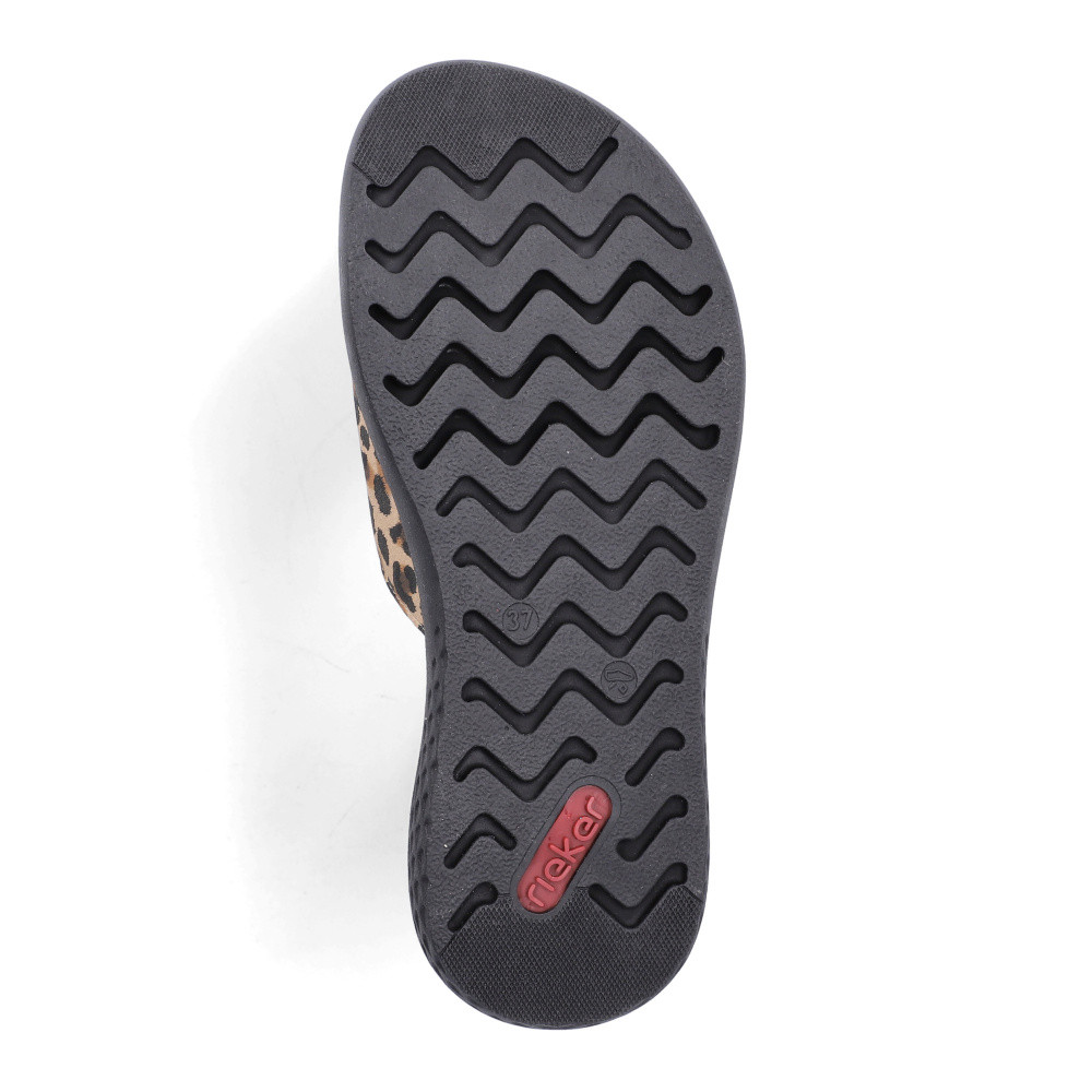 detail Dámské nazouváky RIEKER V1562-60 béžová S6