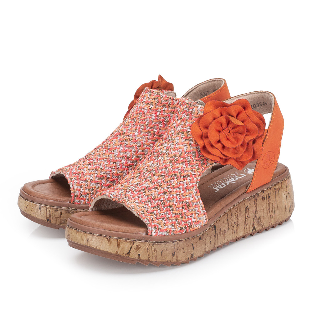 detail Dámské sandály RIEKER V1783-90   MULTI   F/S6