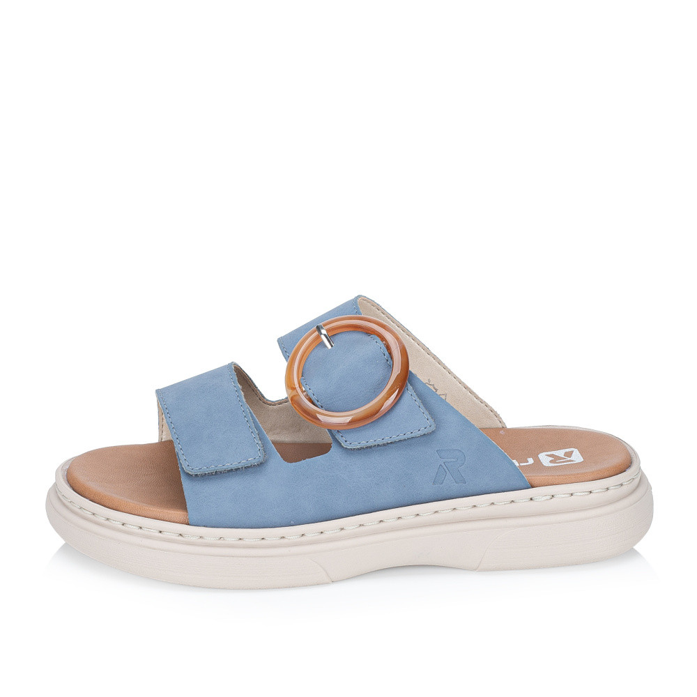 detail Dámské nazouváky RIEKER V3050-14 modrá S6