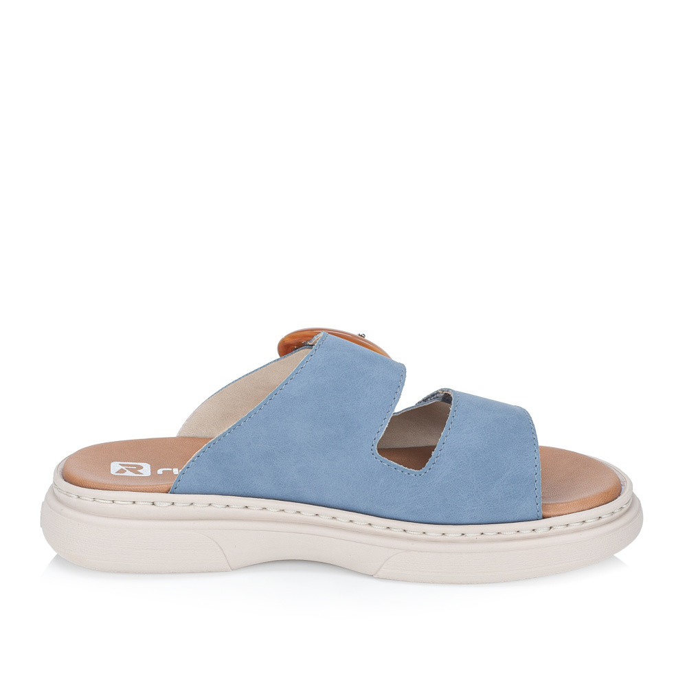 detail Dámské nazouváky RIEKER V3050-14 modrá S6