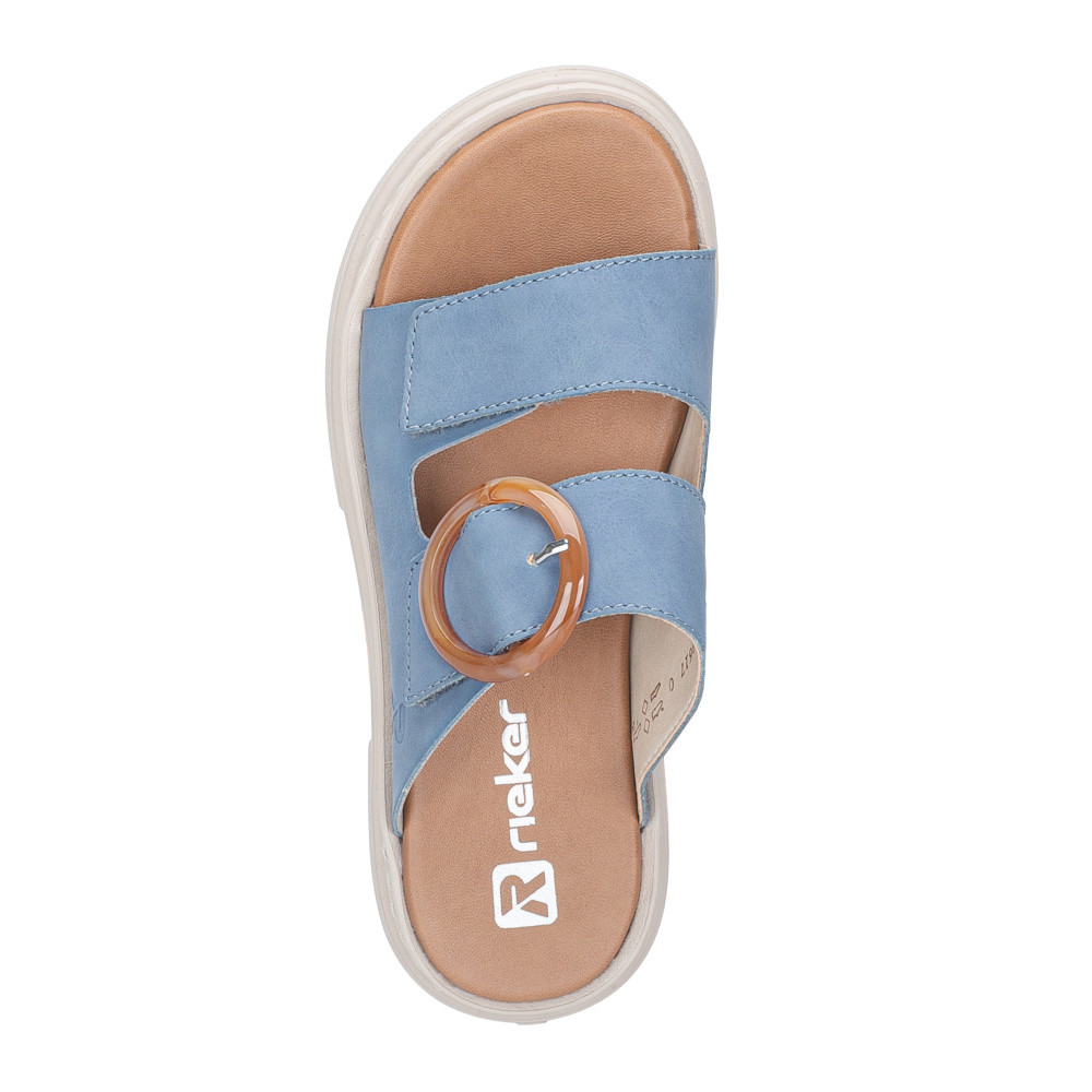 detail Dámské nazouváky RIEKER V3050-14 modrá S6