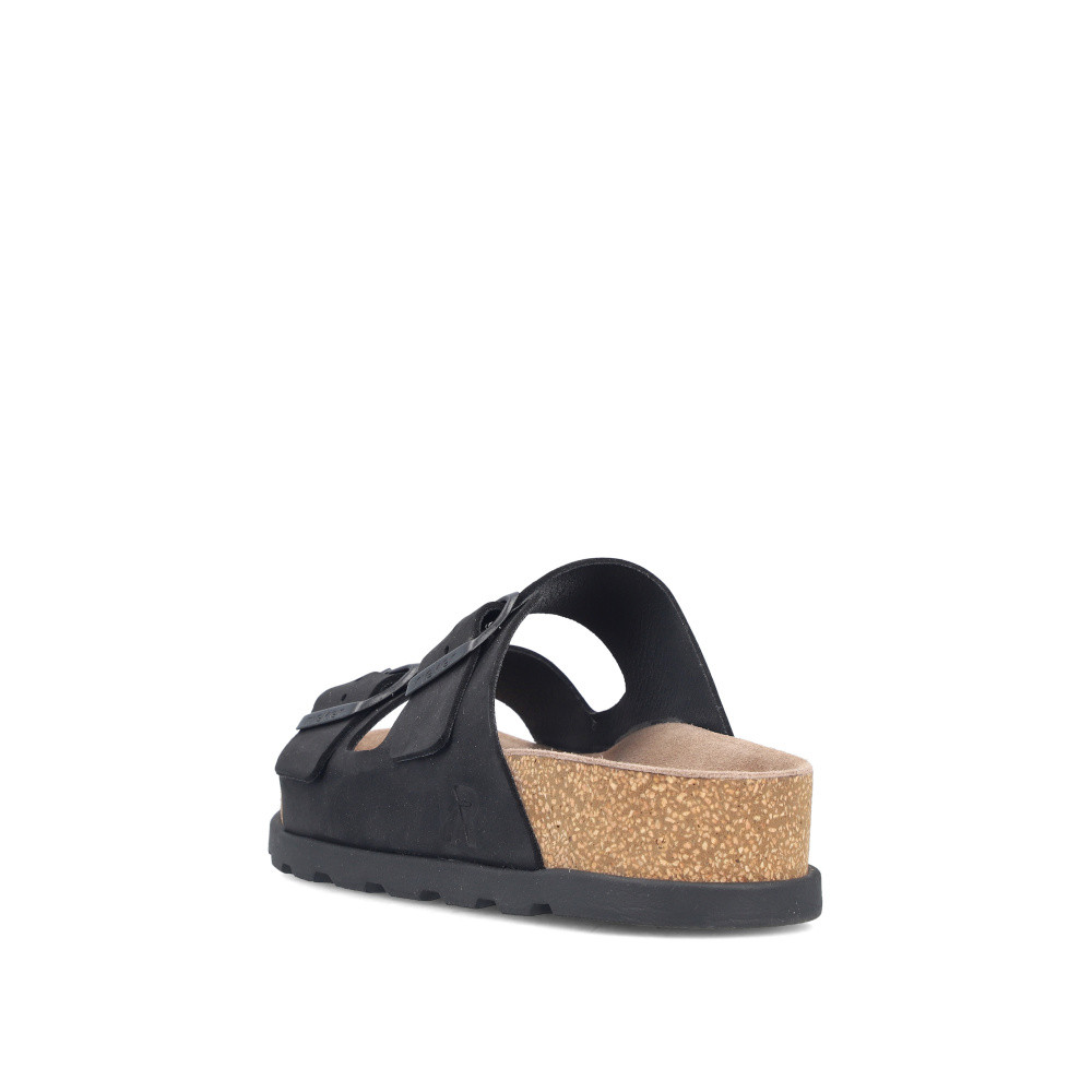 detail Dámské nazouváky RIEKER V3190-01 černá S6