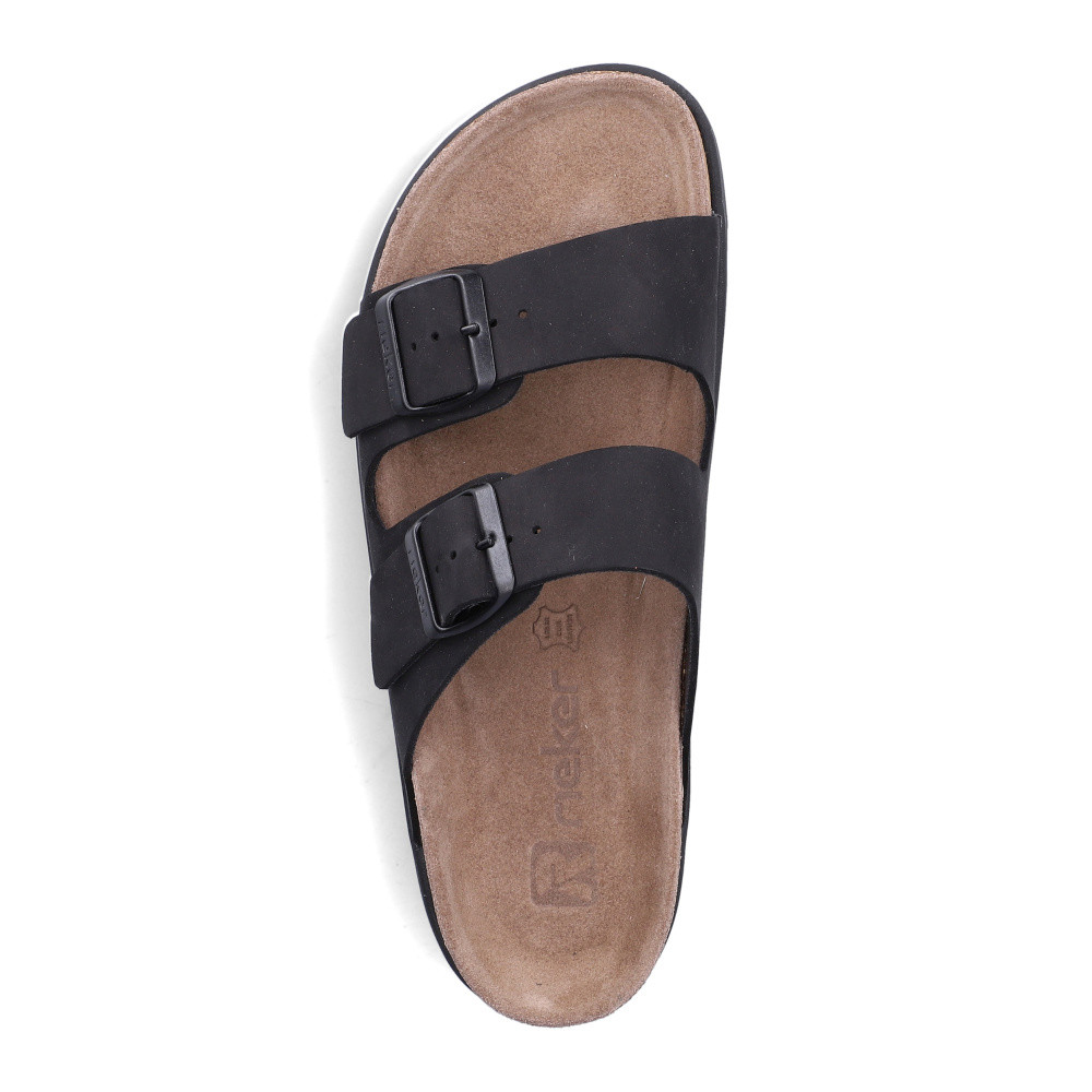 detail Dámské nazouváky RIEKER V3190-01 černá S6