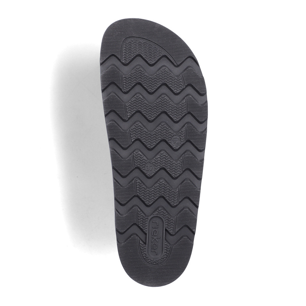 detail Dámské nazouváky RIEKER V3190-01 černá S6