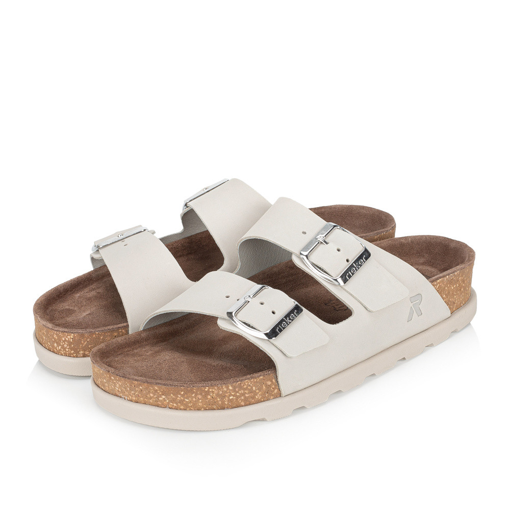 detail Dámské nazouváky RIEKER V3190-40 šedá S6