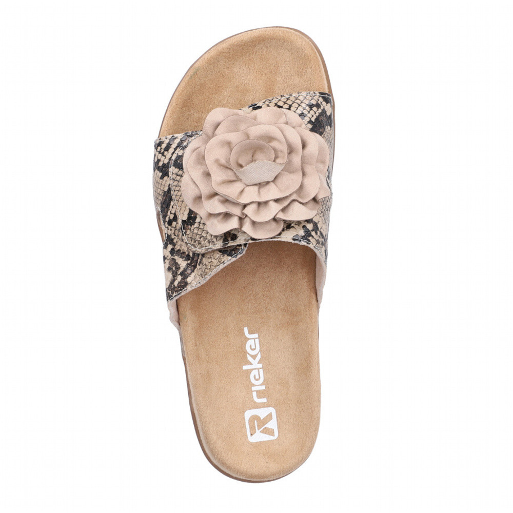 detail Dámské nazouváky RIEKER V4050-20 béžová S6