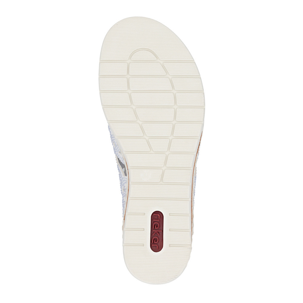 detail Dámské nazouváky RIEKER V4189-80 bílá S6