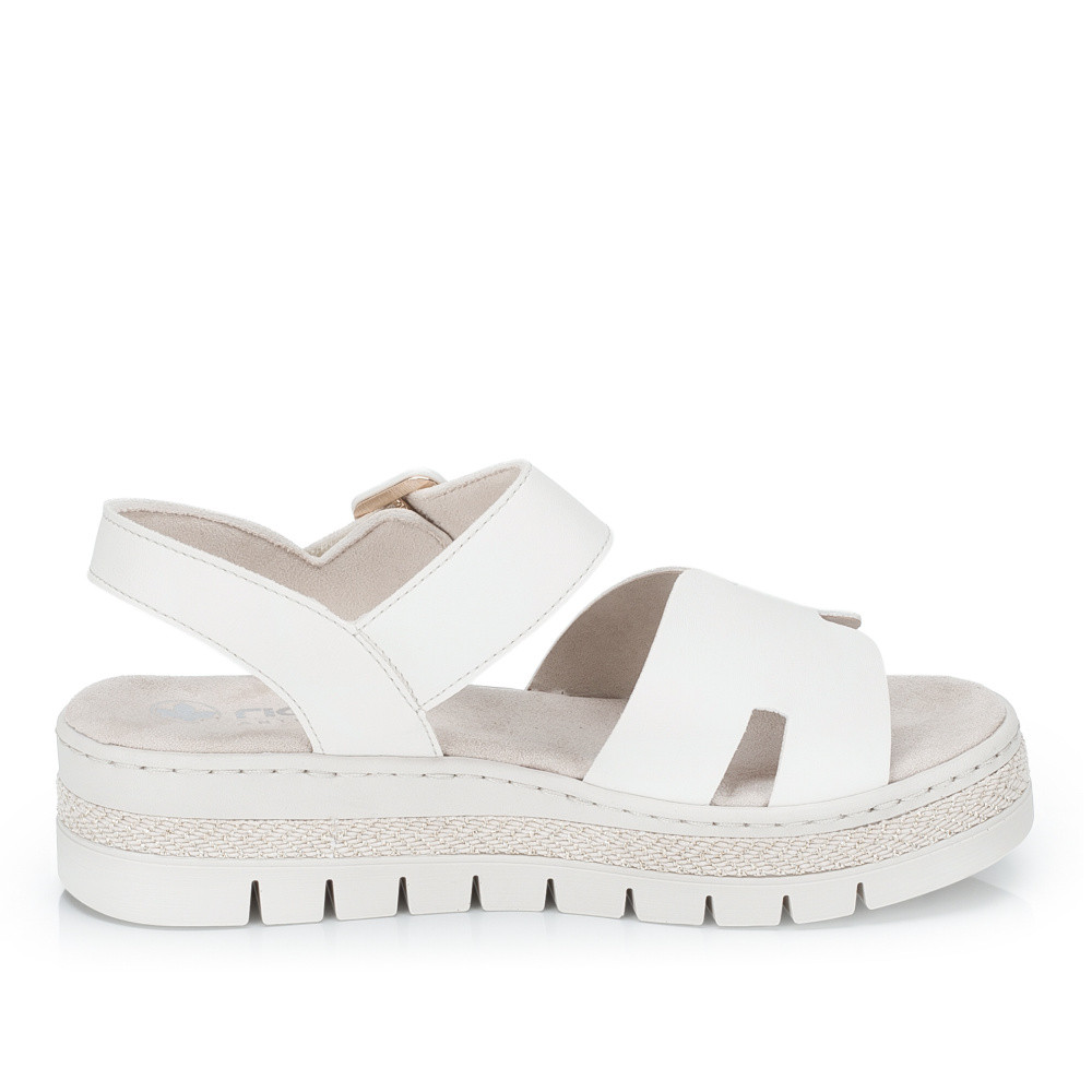 detail Dámské sandály RIEKER V4952-60 béžová S6