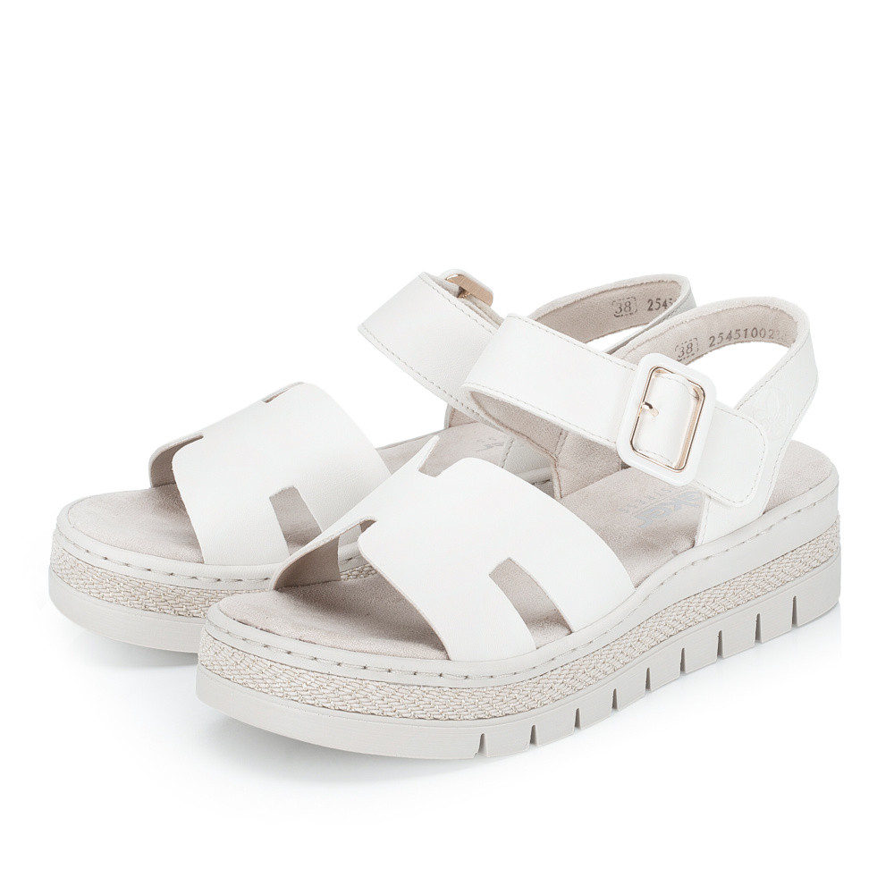 detail Dámské sandály RIEKER V4952-60 béžová S6