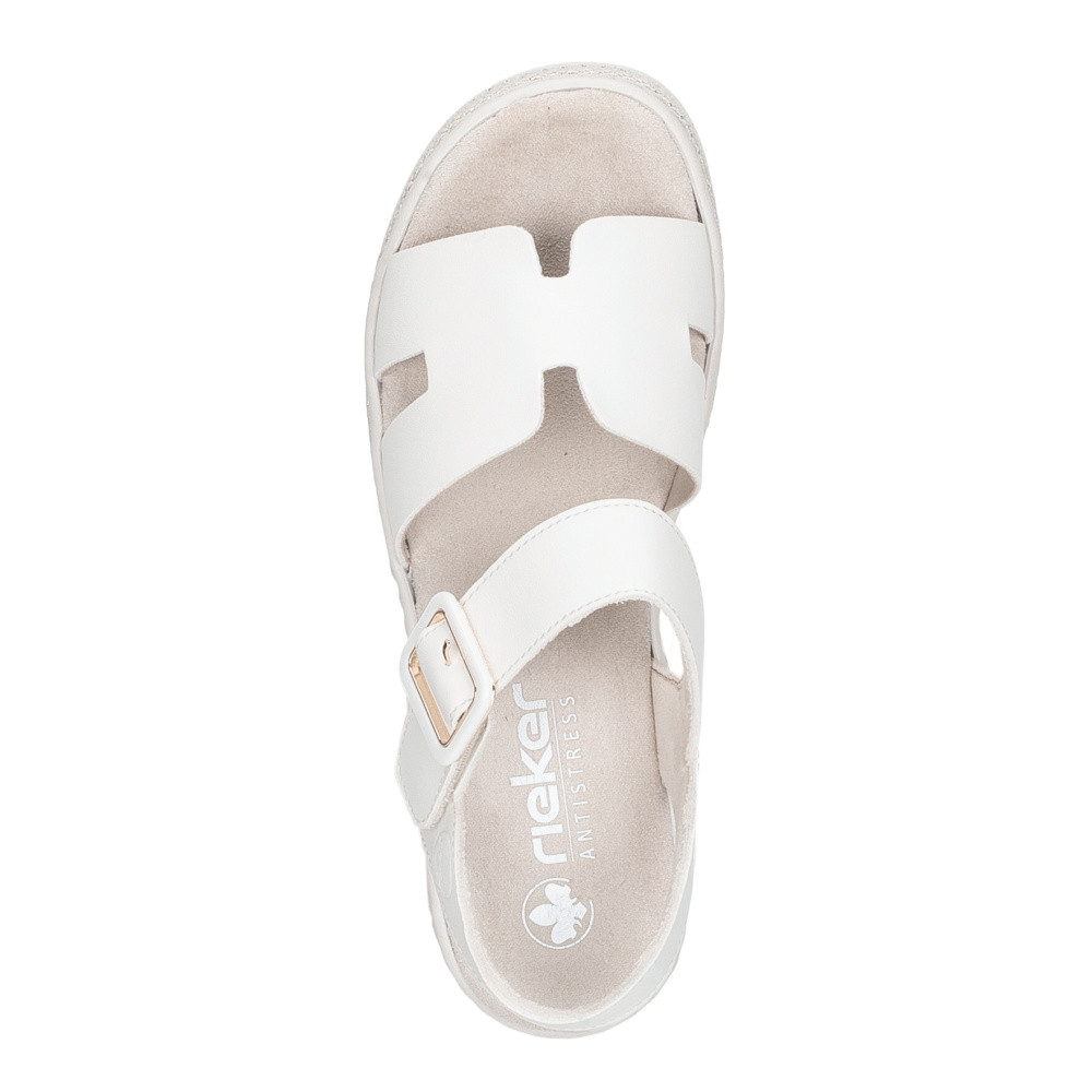 detail Dámské sandály RIEKER V4952-60 béžová S6