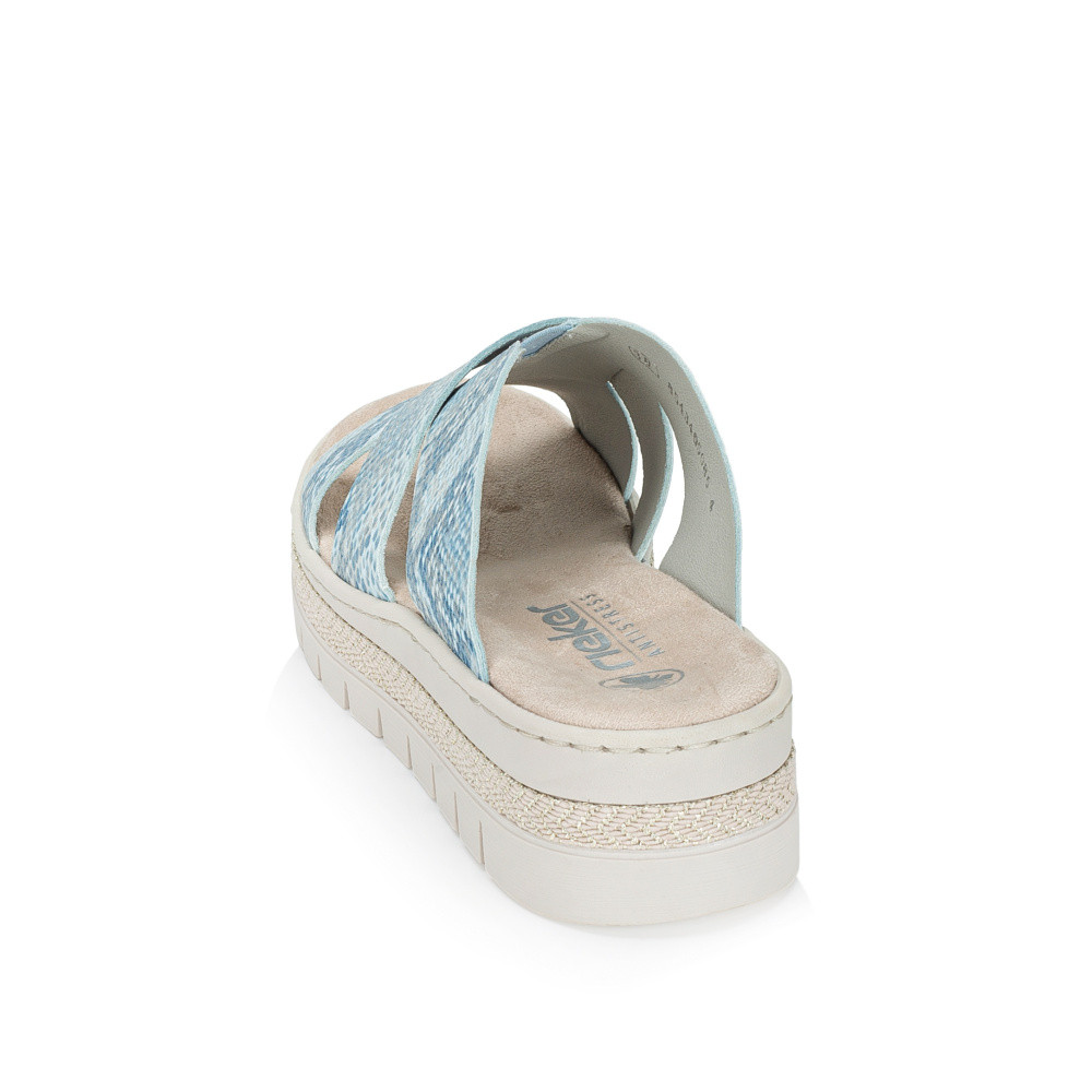 detail Dámské nazouváky RIEKER V4989-10 modrá S6