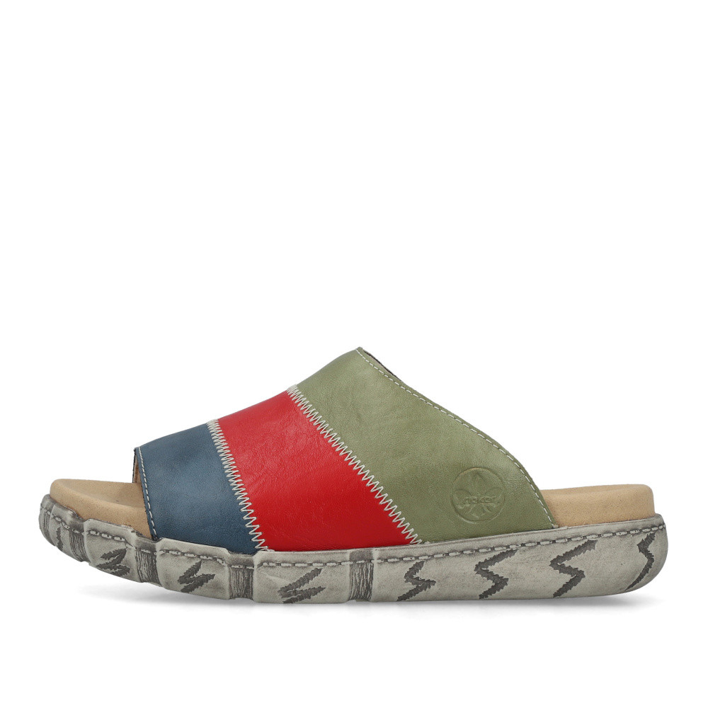 detail Dámské nazouváky RIEKER V5170-90 červená S6