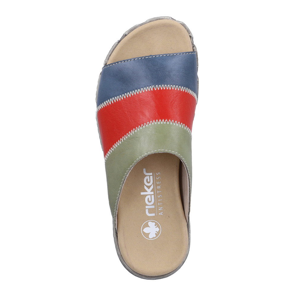 detail Dámské nazouváky RIEKER V5170-90 červená S6